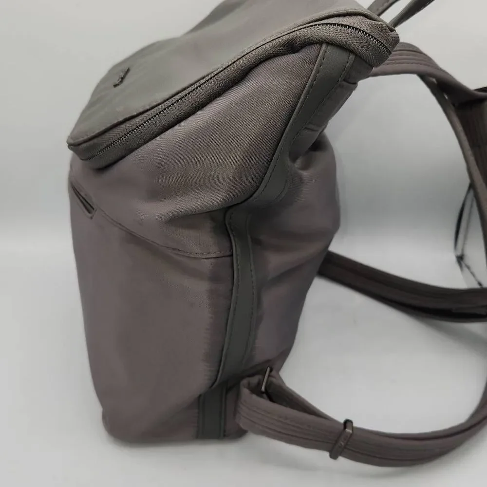 Travelon Addison anti theft gray backpack